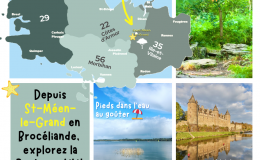 A rare location, open to the diverse landscapes of Brittany!