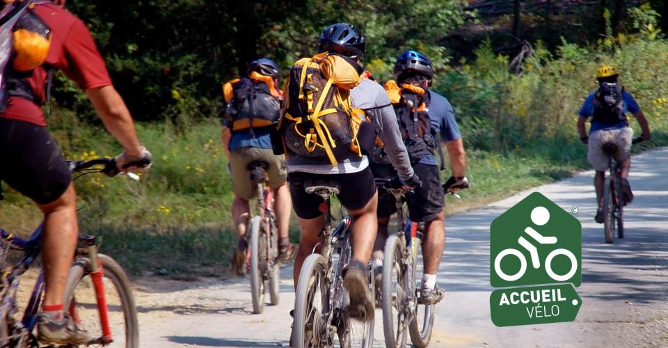 Cyclists are welcome