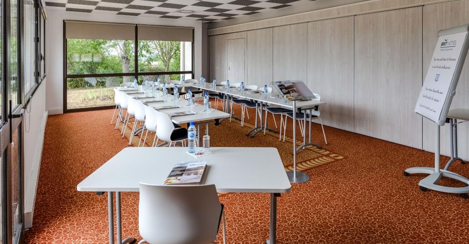 Les salles séminaire du Brit Hotel Rennes Cesson