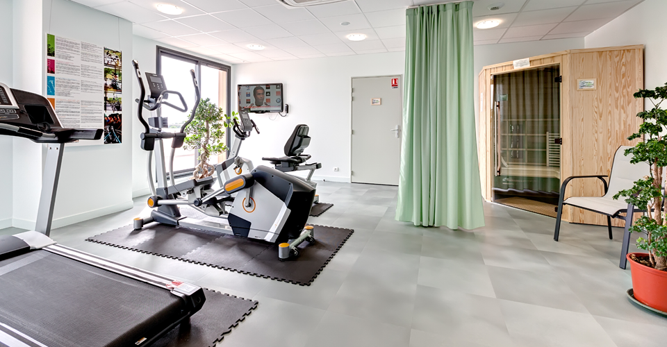 Espace fitness hotel sables d'olonne