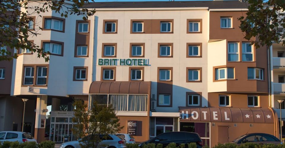 La façade de l'hôtel de Tours