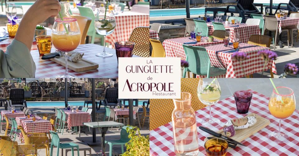 La guinguette de l’acropole, restaurant et bar d’été à Angers