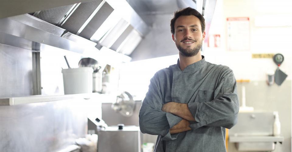 The chef at the Soretel restaurant in Bordeaux