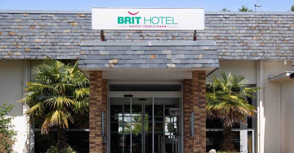 Entrée du restaurant de Vigneux de Bretagne