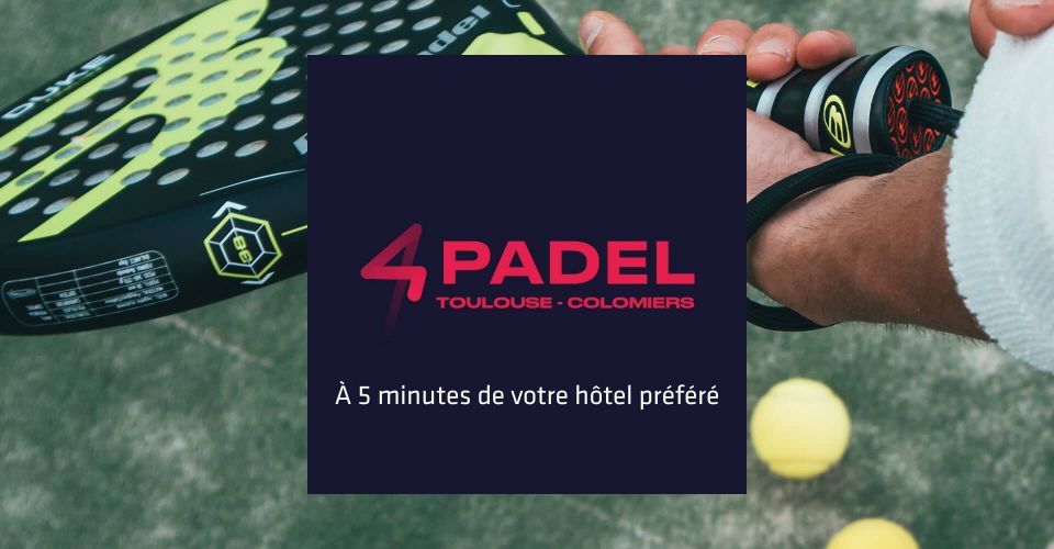 padel room near the Hotel de Toulouse