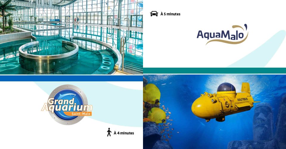 Aquarium and Aquamalo partners in Saint-Malo