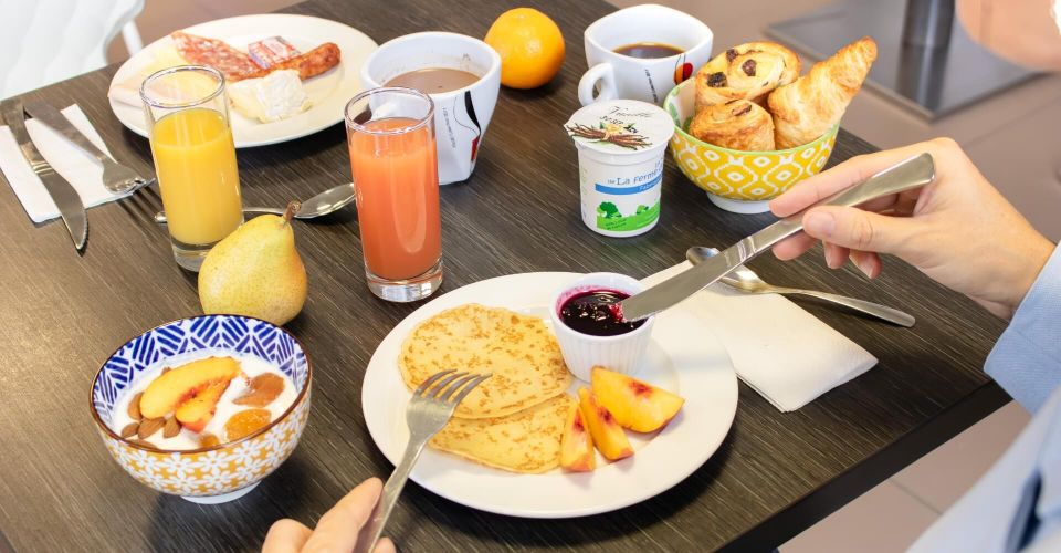 Le petit-déjeuner du brit hotel dieppe