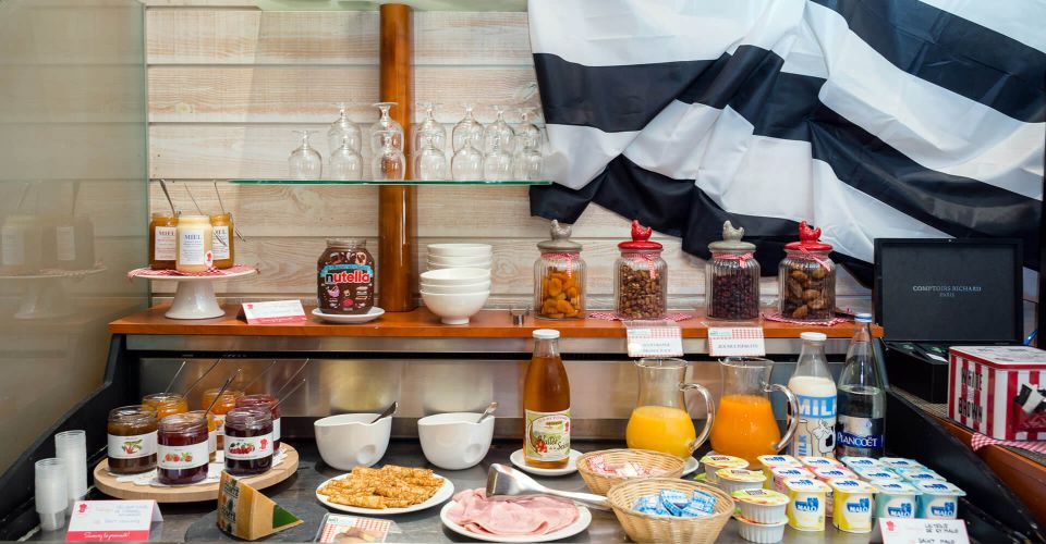 Le petit-déjeuner de l'hôtel de Saint-Malo - Le Transat