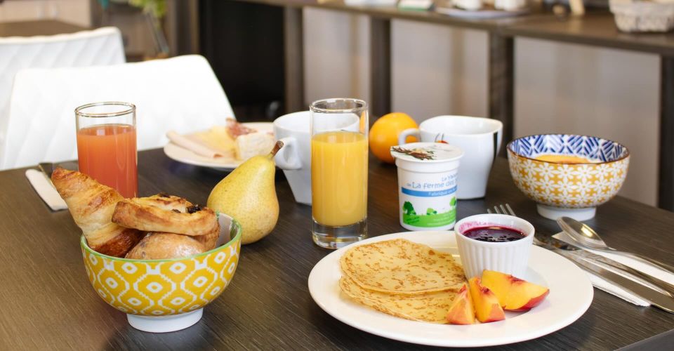 Buffet petit-déjeuner à Dieppe