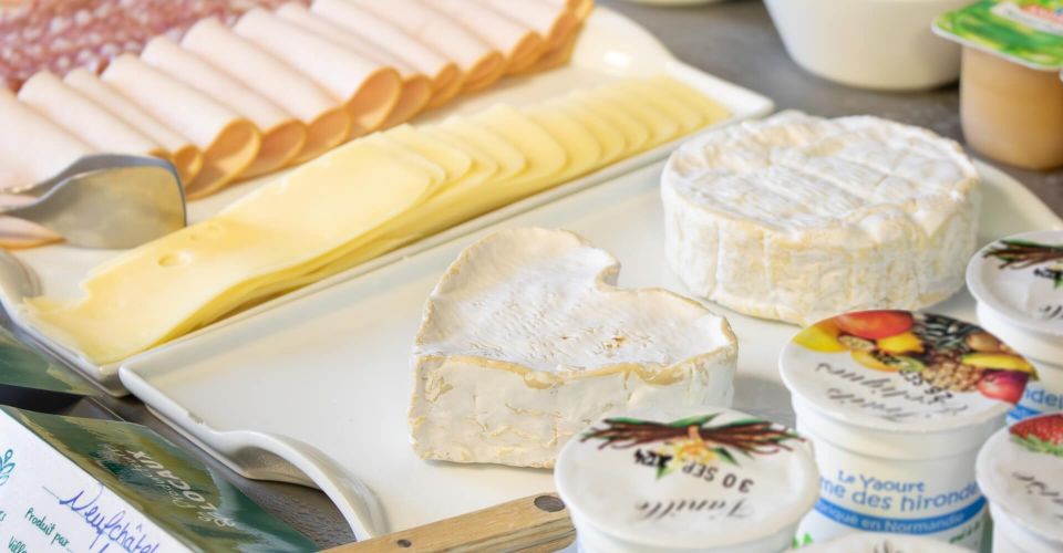 Les produits locaux du brit hotel dieppe