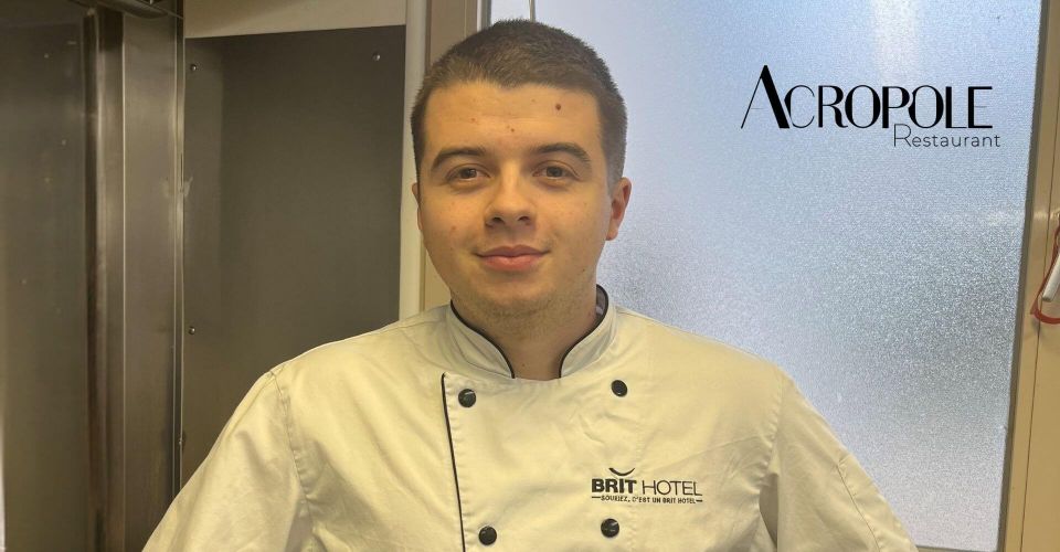 Maxime, chef at our Angers restaurant