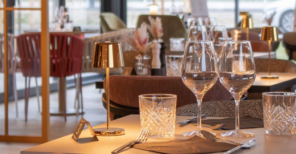 La table drésée du restaurant le calendal