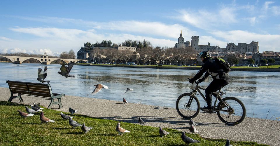 Cycling and sleeping in a hotel