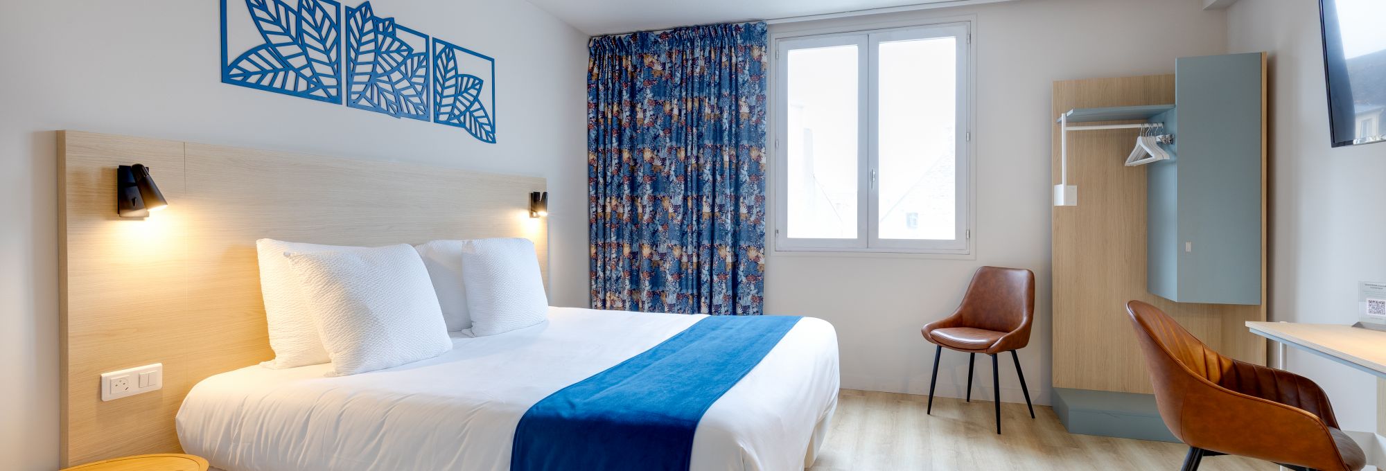 Profitez du confort de nos hôtels 2, 3 ou 4 étoiles sur l'ensemble de la France