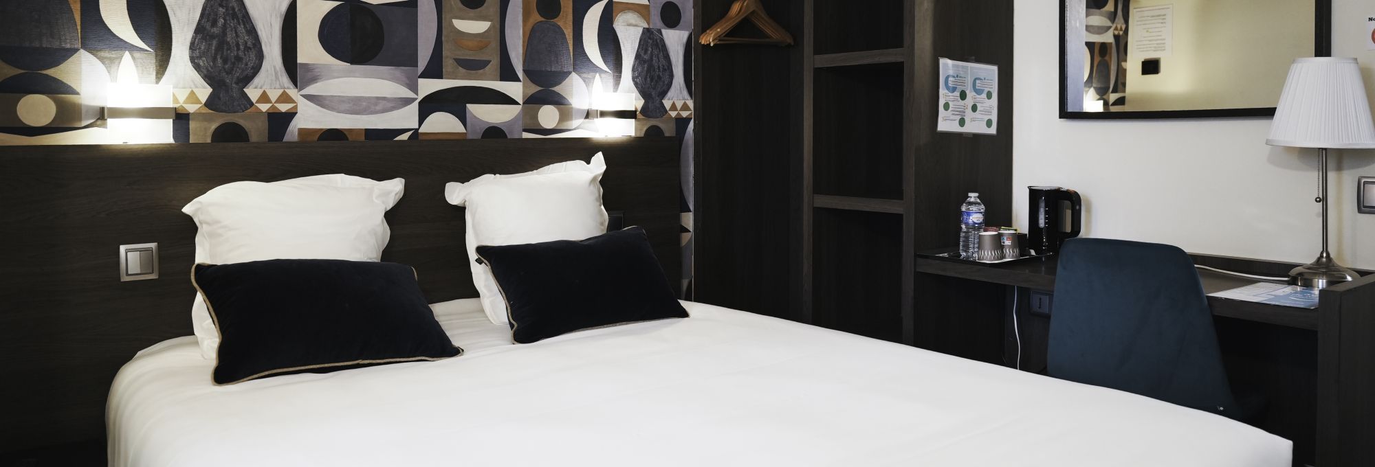 Profitez du confort de nos hôtels 2, 3 ou 4 étoiles sur l'ensemble de la France