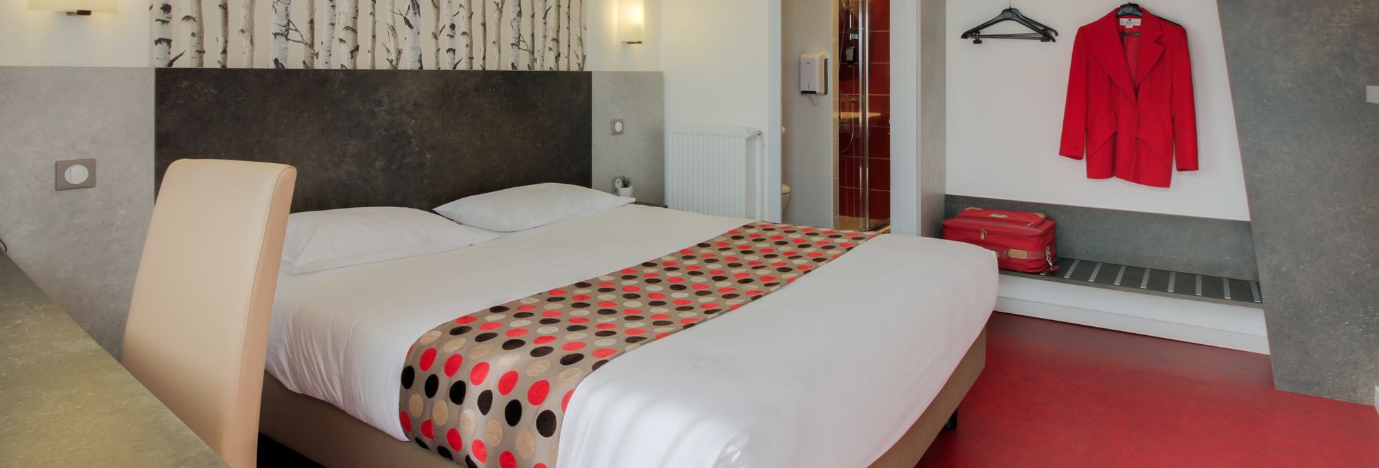 Enjoy the comfort of our 2, 3 or 4 star hotels throughout France