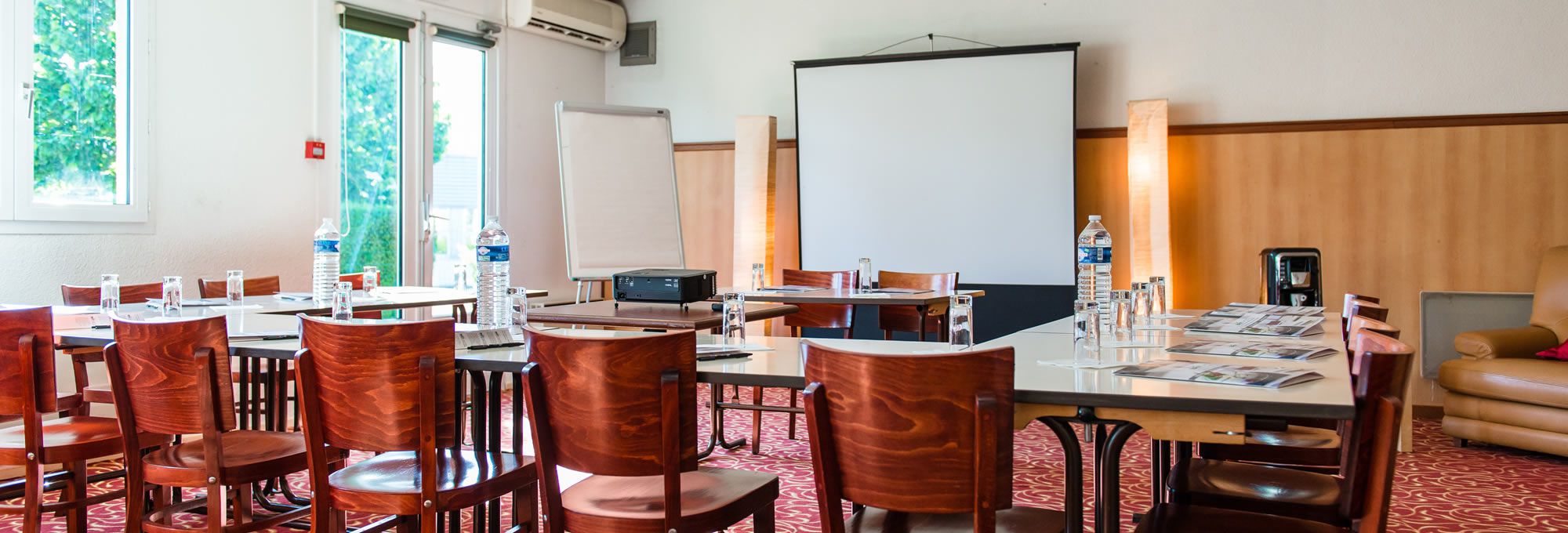 Our 2 seminar rooms