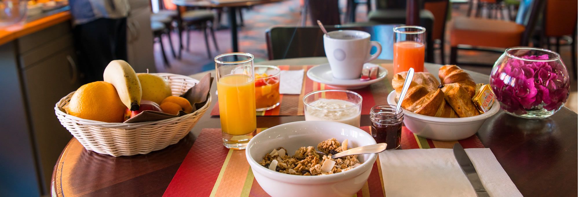 Breakfast at the Hotel of Nantes St-Herblain