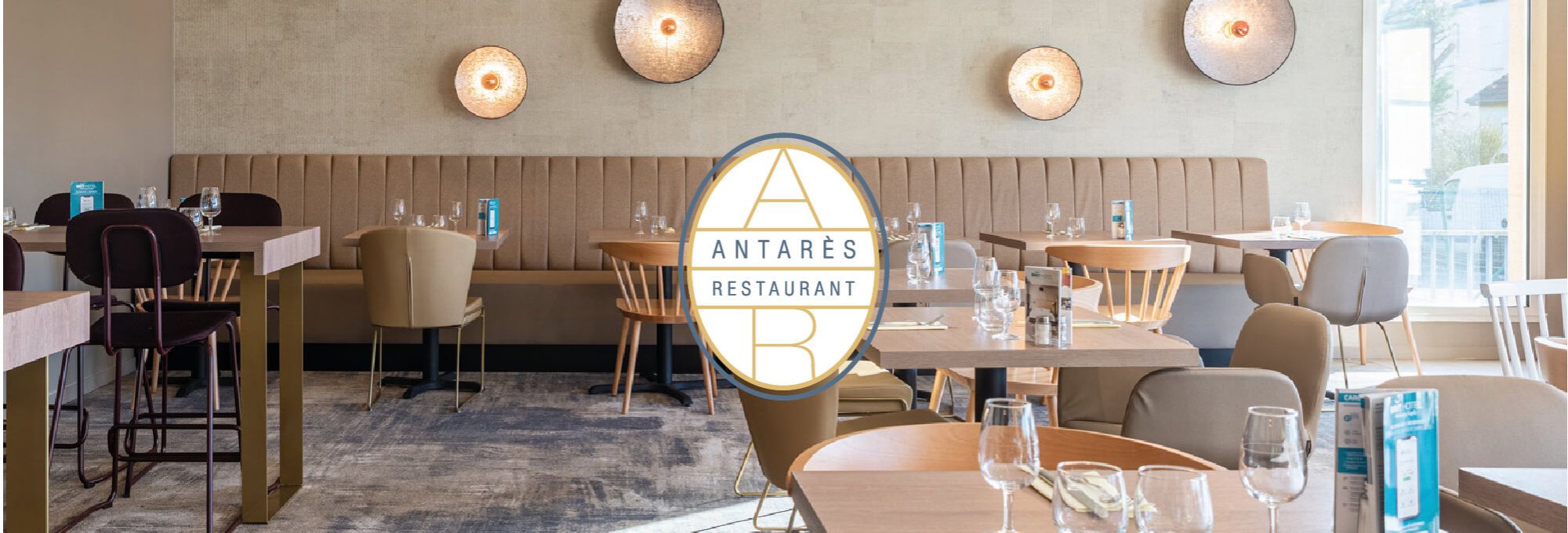 the Antarès restaurant at the Brit Hotel Orléans