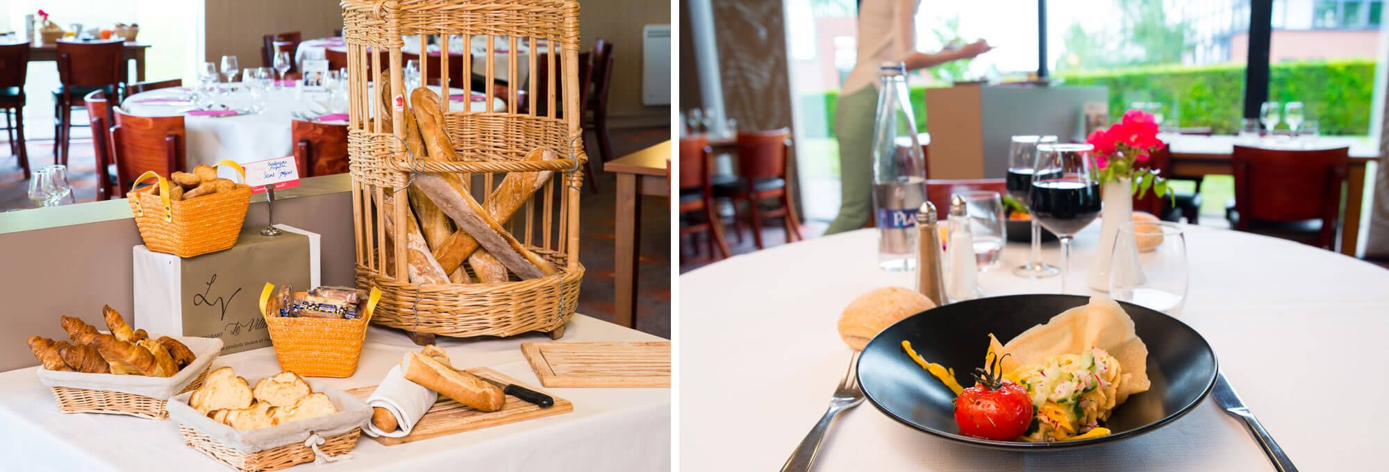 Le service restauration à Saint-Grégoire