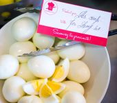 Hard-boiled eggs for your breakfast in Blois