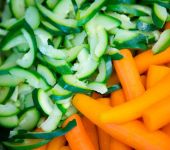 Crunchy vegetables