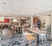 The restaurant room of the Brit Hotel Angers Parc Expo