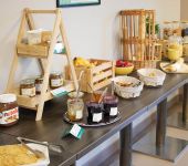 le buffet petit déjeuner du brit hotel dieppe