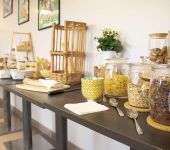 la buffet petit-déjeuner du brit hotel dieppe