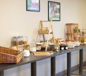 le buffet petit déjeuner du brit hotel dieppe