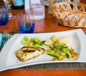 Le poisson grillé du jour au restaurant de Saint-Malo