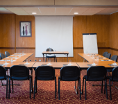 Fully equipped seminar room at the Brit Hotel Brest Le Relecq Kerhuon
