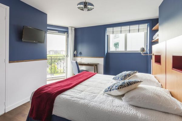 Chambre double hotel Saint Jean de Luz