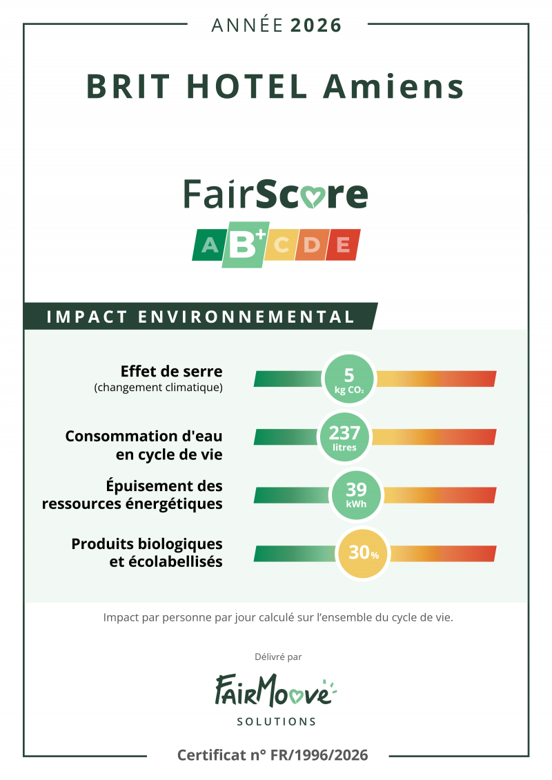 Profitez du confort de nos hôtels 2, 3 ou 4 étoiles sur l'ensemble de la France