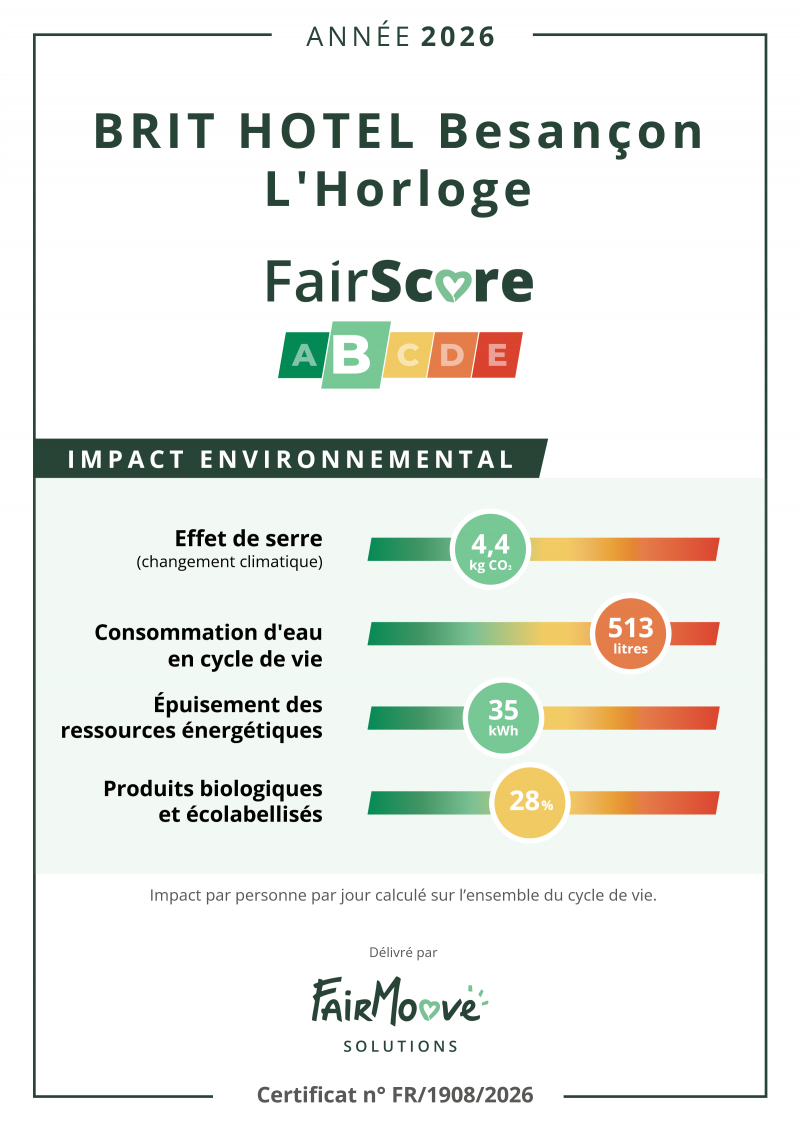 Profitez du confort de nos hôtels 2, 3 ou 4 étoiles sur l'ensemble de la France