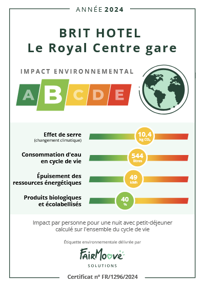 Profitez du confort de nos hôtels 2, 3 ou 4 étoiles sur l'ensemble de la France