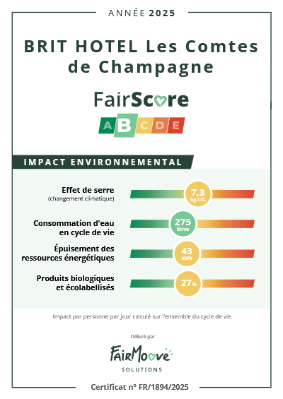 Profitez du confort de nos hôtels 2, 3 ou 4 étoiles sur l'ensemble de la France