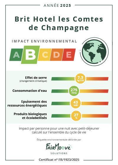 Profitez du confort de nos hôtels 2, 3 ou 4 étoiles sur l'ensemble de la France