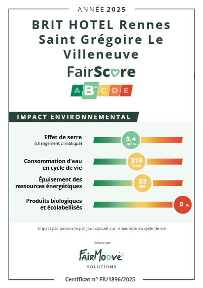 Profitez du confort de nos hôtels 2, 3 ou 4 étoiles sur l'ensemble de la France