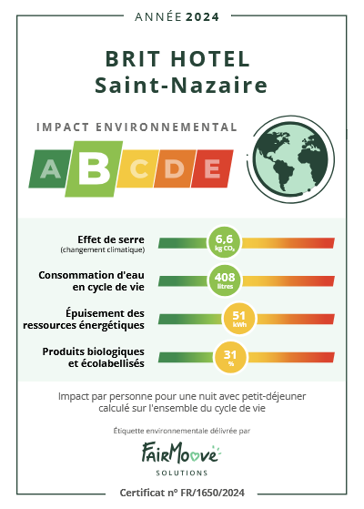 Profitez du confort de nos hôtels 2, 3 ou 4 étoiles sur l'ensemble de la France
