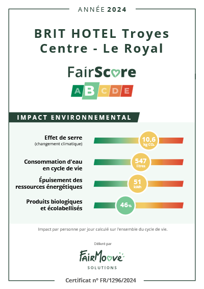 Profitez du confort de nos hôtels 2, 3 ou 4 étoiles sur l'ensemble de la France