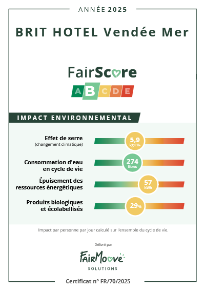 Profitez du confort de nos hôtels 2, 3 ou 4 étoiles sur l'ensemble de la France