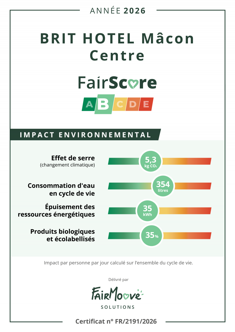 Profitez du confort de nos hôtels 2, 3 ou 4 étoiles sur l'ensemble de la France