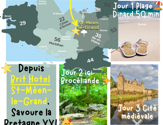 Une situation stratégique, ouverte sur les paysages variés de la Bretagne !