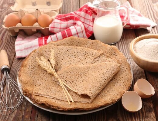 Crêpes and galettes for Candlemas at the Brit Hotel Caen
