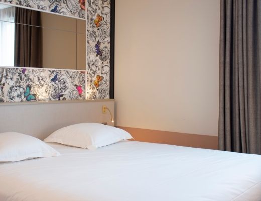 Les chambres du brit hotel Nantes la Beaujoire