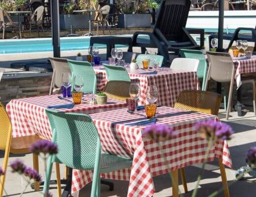 La Guinguette de l’Acropole, a summer restaurant and bar in Angers