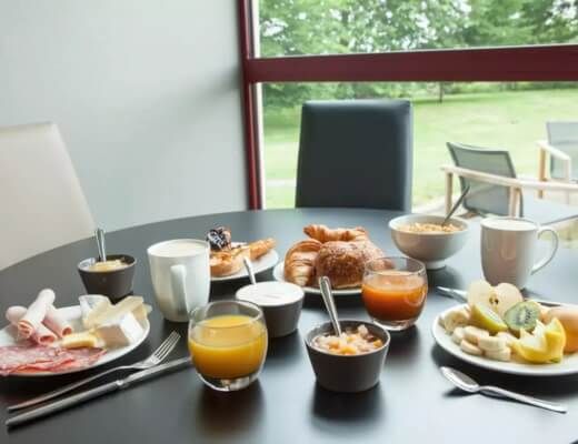Le savoureux petit-déjeuner du Brit Hotel Bressuire 
