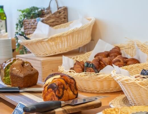 Le petit-déjeuner de l'hôtel