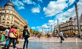 Place de la Comédie à Montpellier